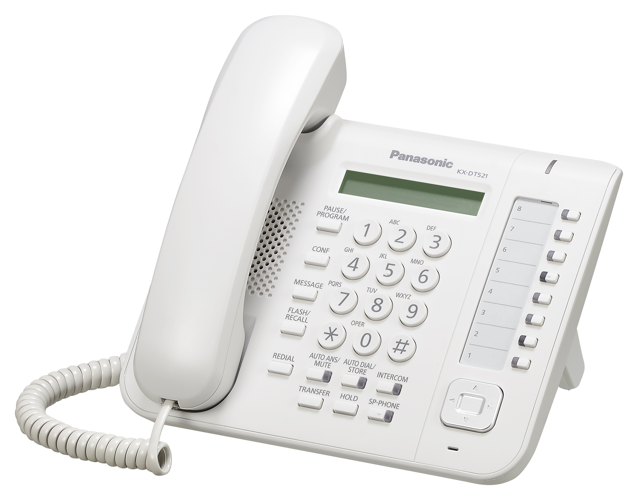 for sale online Black KX-DT521-B Panasonic 1-Line Digital Telephone