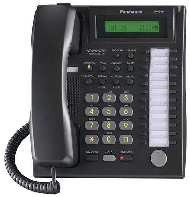 Digital Proprietary Office Telephone Panasonic KX-T7731-B 